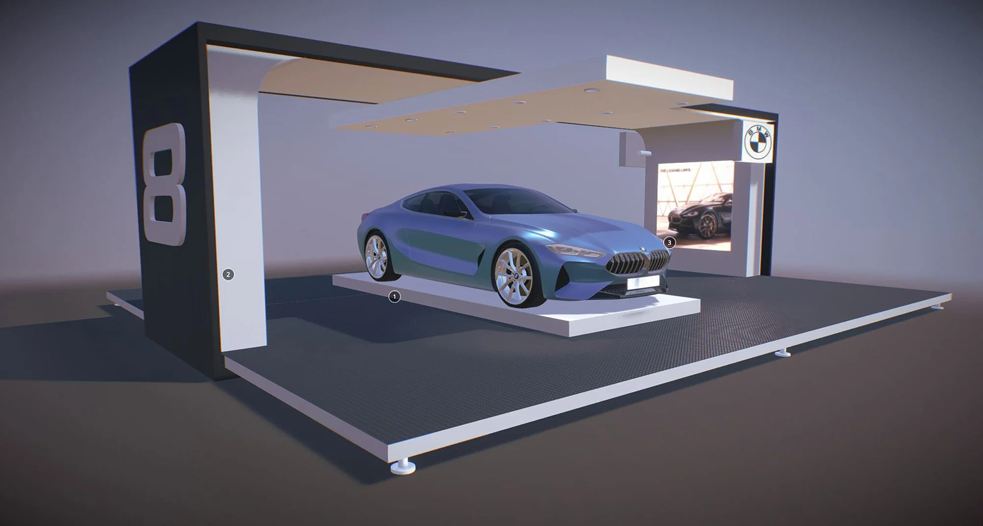 BMW 30ft container open.JPG