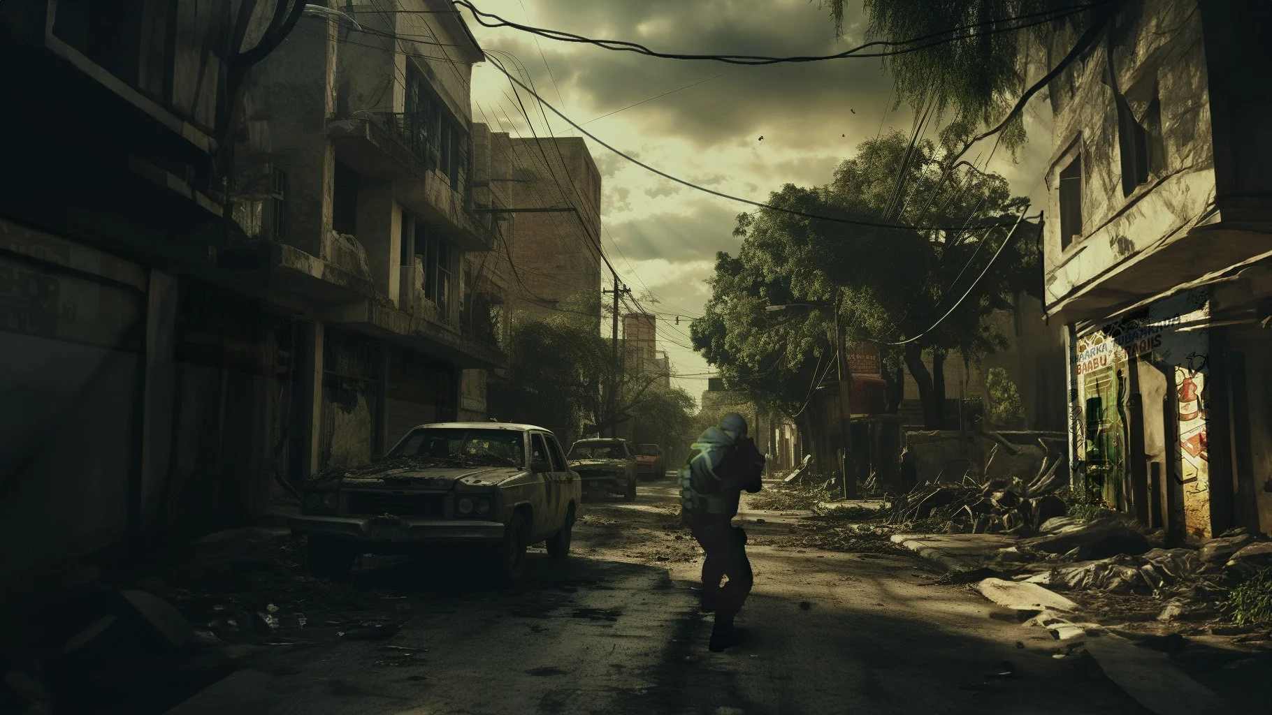 City in upheaval