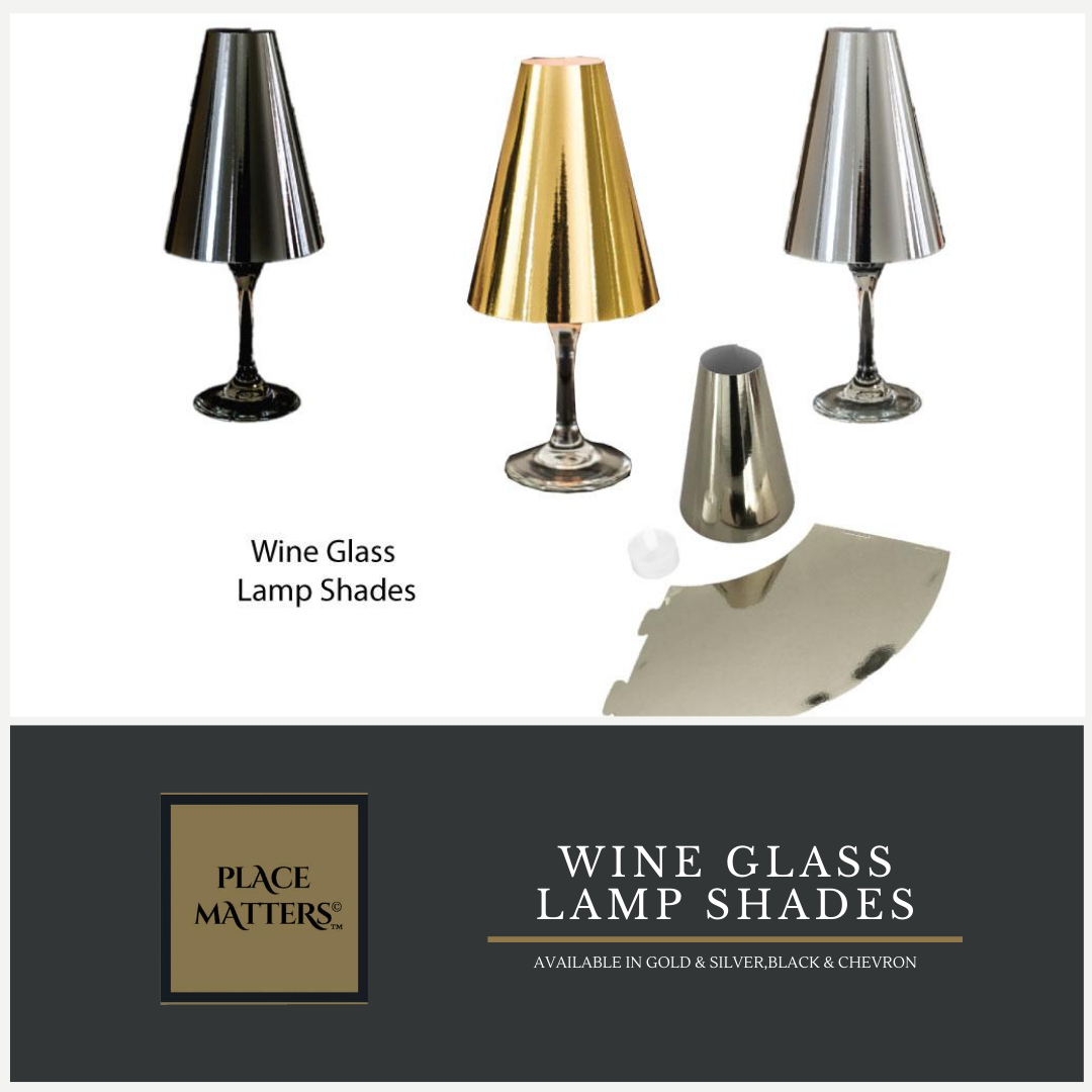 Anni Wine Glass Lamp Shades Catering, Glass Light Shades For Table Lamps