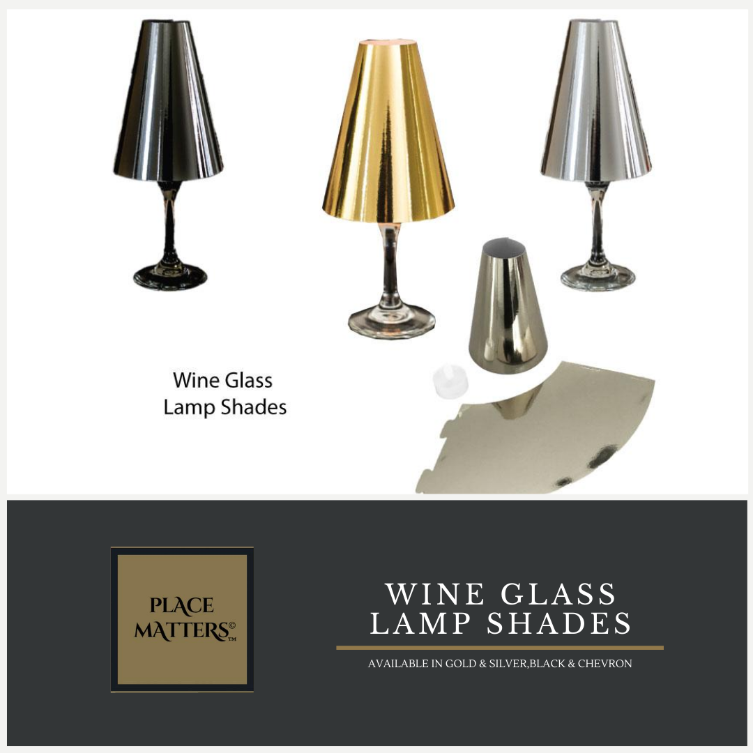 Anni Wine Glass Lamp Shades Catering Pack Saunders Concepts Anni Wine Glass Lamp Shades Catering, Glass Light Shades For Table Lamps