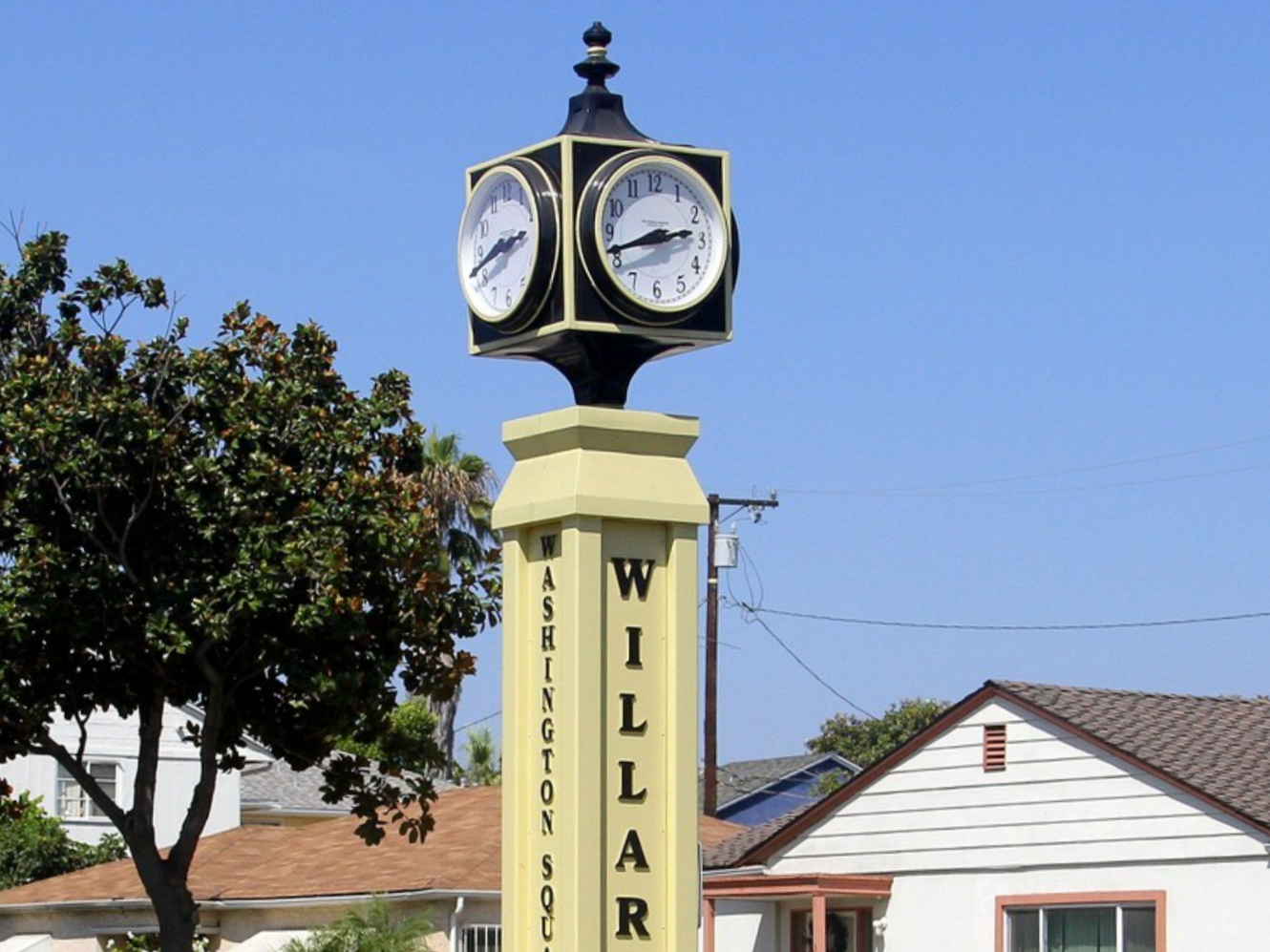 Willard Clock, Santa Ana, CA