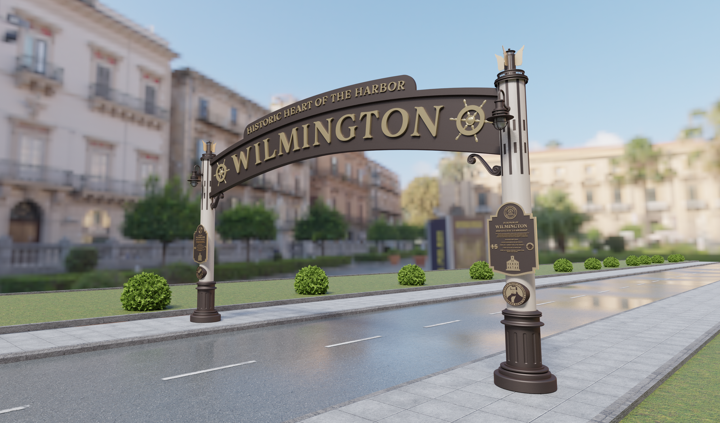 Wilmington Harbor Gateway, Los Angeles, CA