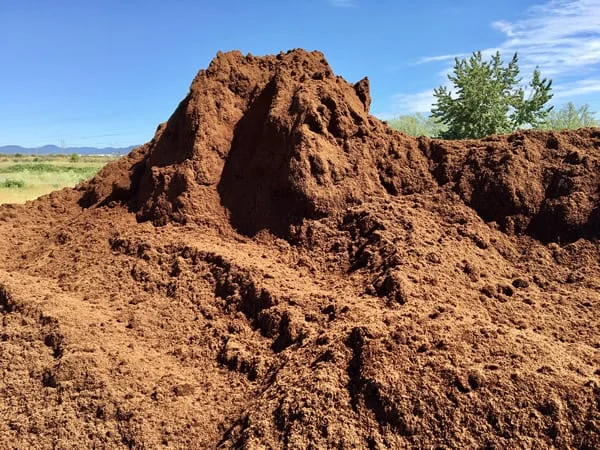 Coco coir growing medium for soil mixes and container growing