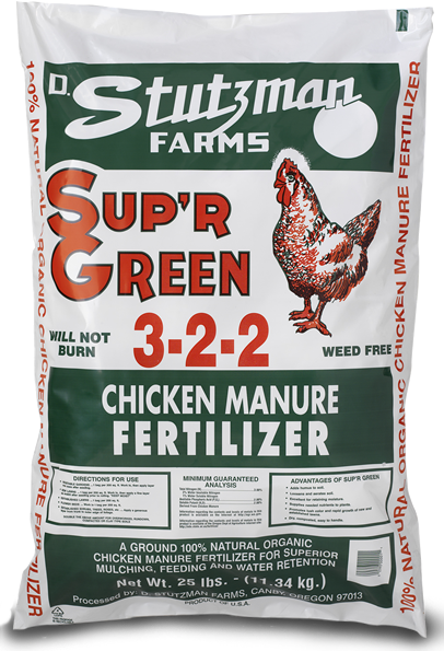 Stutzman Sup'r Green Chicken Compost 8-2-4 (Organic)