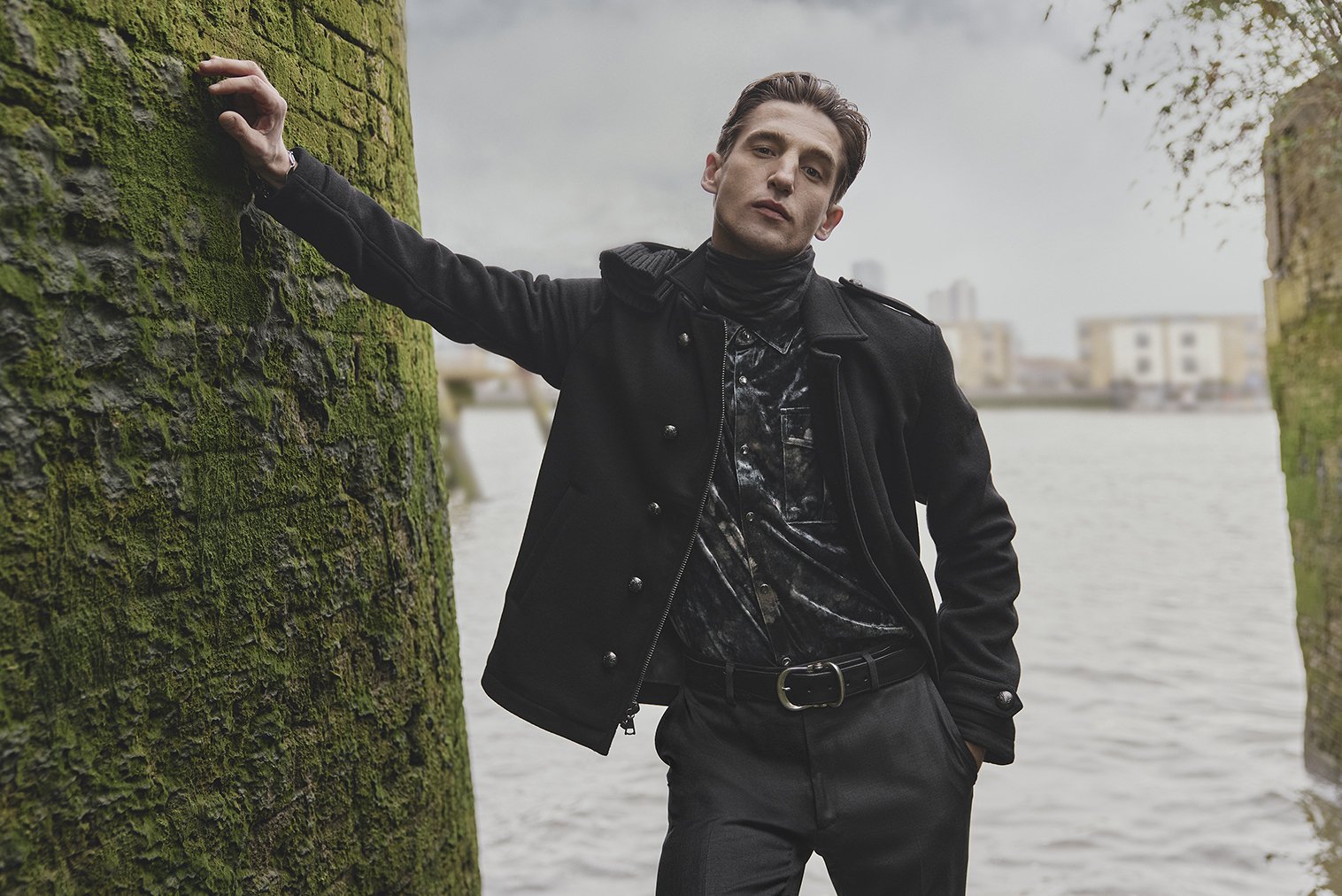 John Varvatos Fall 2026 menswear campaign, creatively directed and photographed by Cara Johnson.