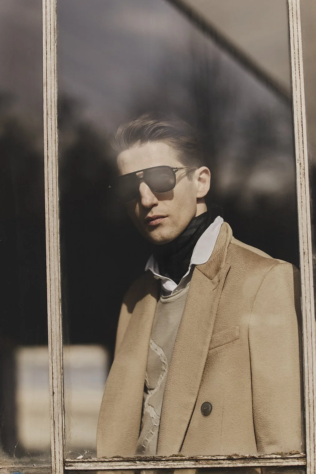 John Varvatos Fall 2026 fashion editorial, photographed by London-based photographer Cara Johnson.