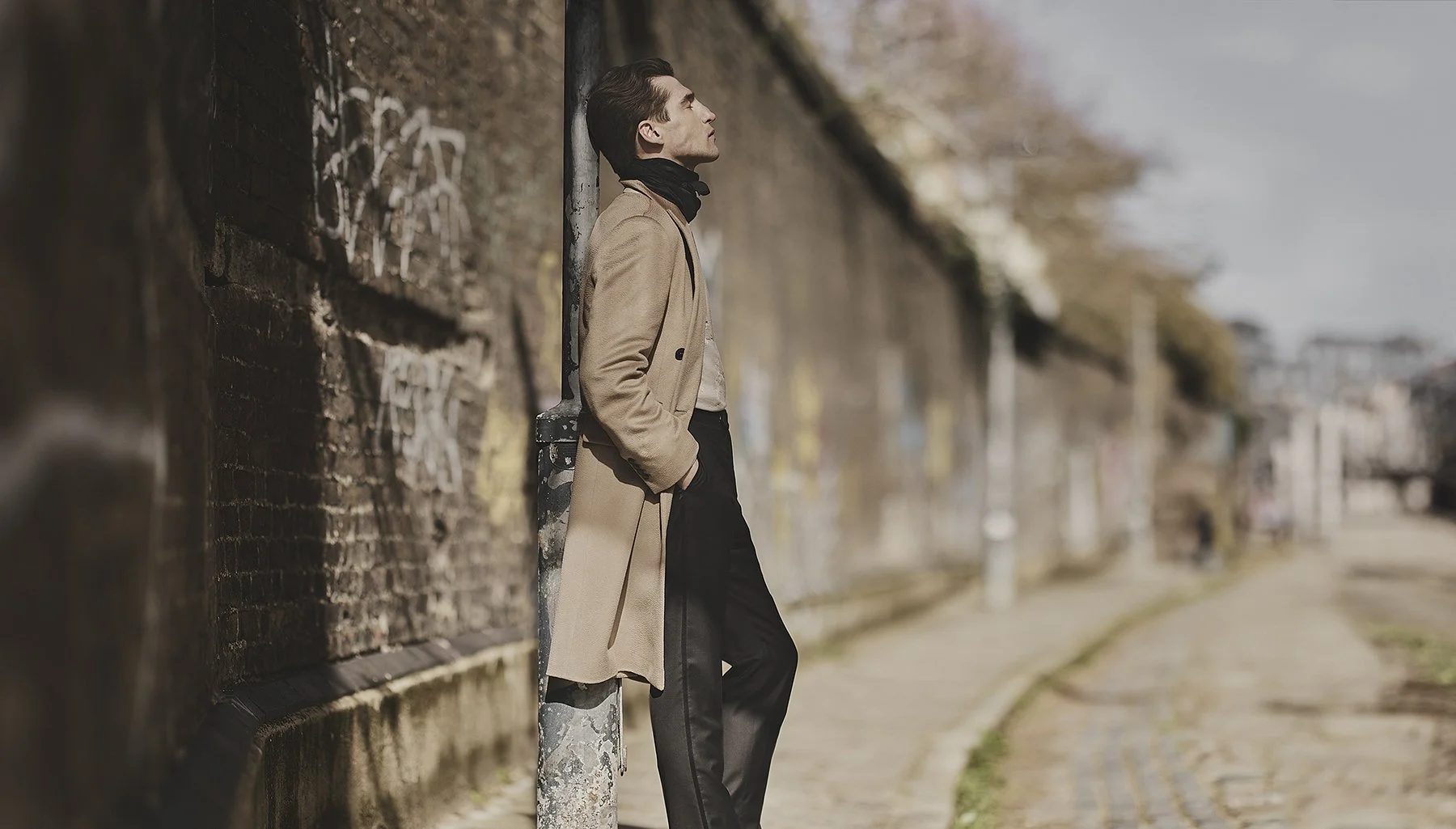 John Varvatos Fall 2026 campaign portrait, photographed and creatively directed by Cara Johnson.