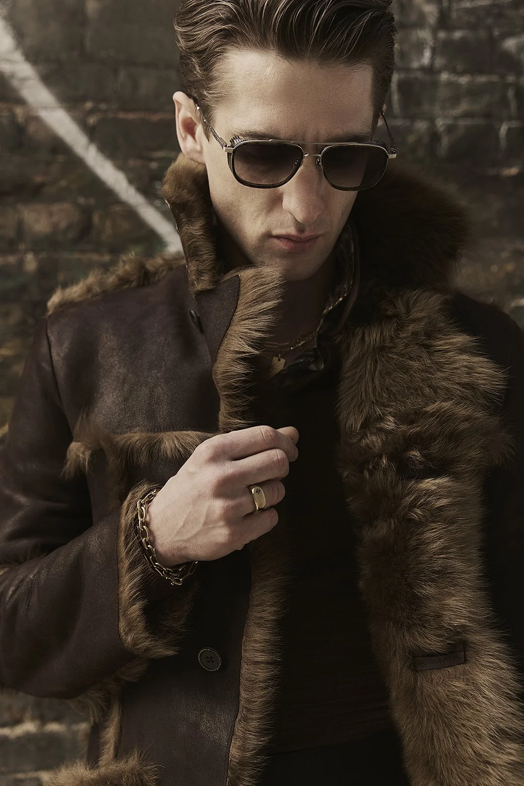 John Varvatos Fall 2026 campaign portrait, photographed and creatively directed by Cara Johnson.