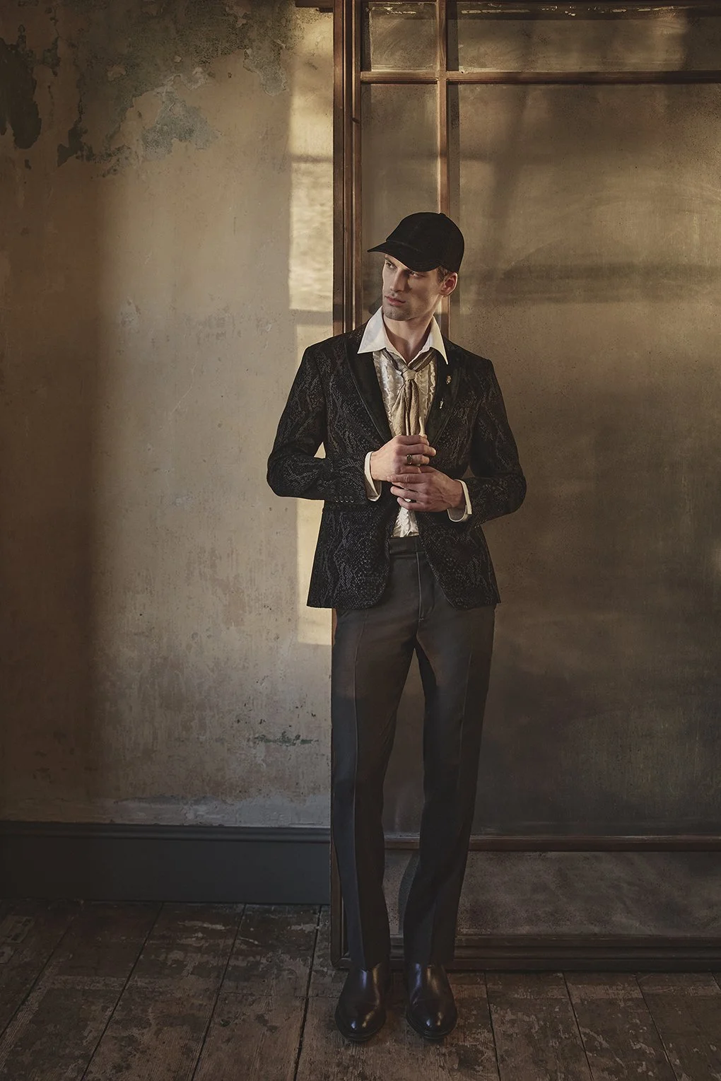 John Varvatos Fall 2026 menswear campaign, creatively directed and photographed by Cara Johnson.