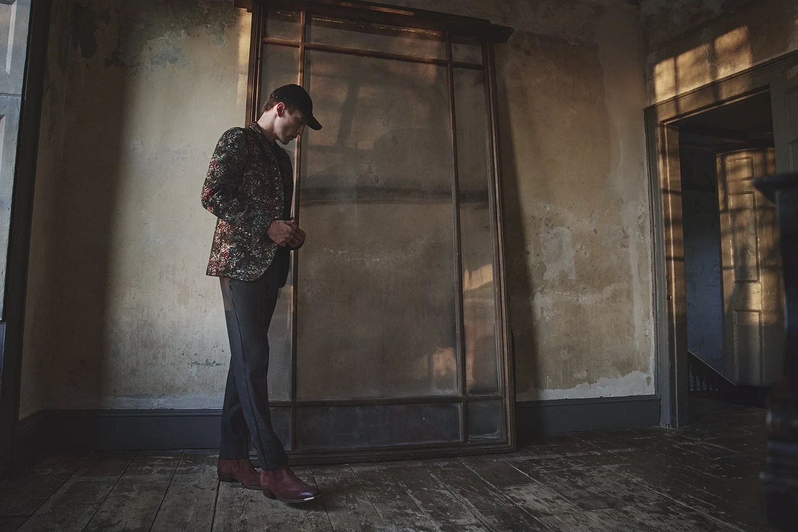John Varvatos Fall 2026 menswear campaign, creatively directed and photographed by Cara Johnson.