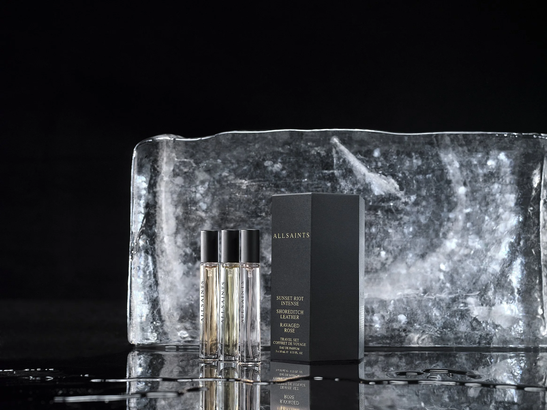 AllSaints gifting products Christmas Photography Campaign
