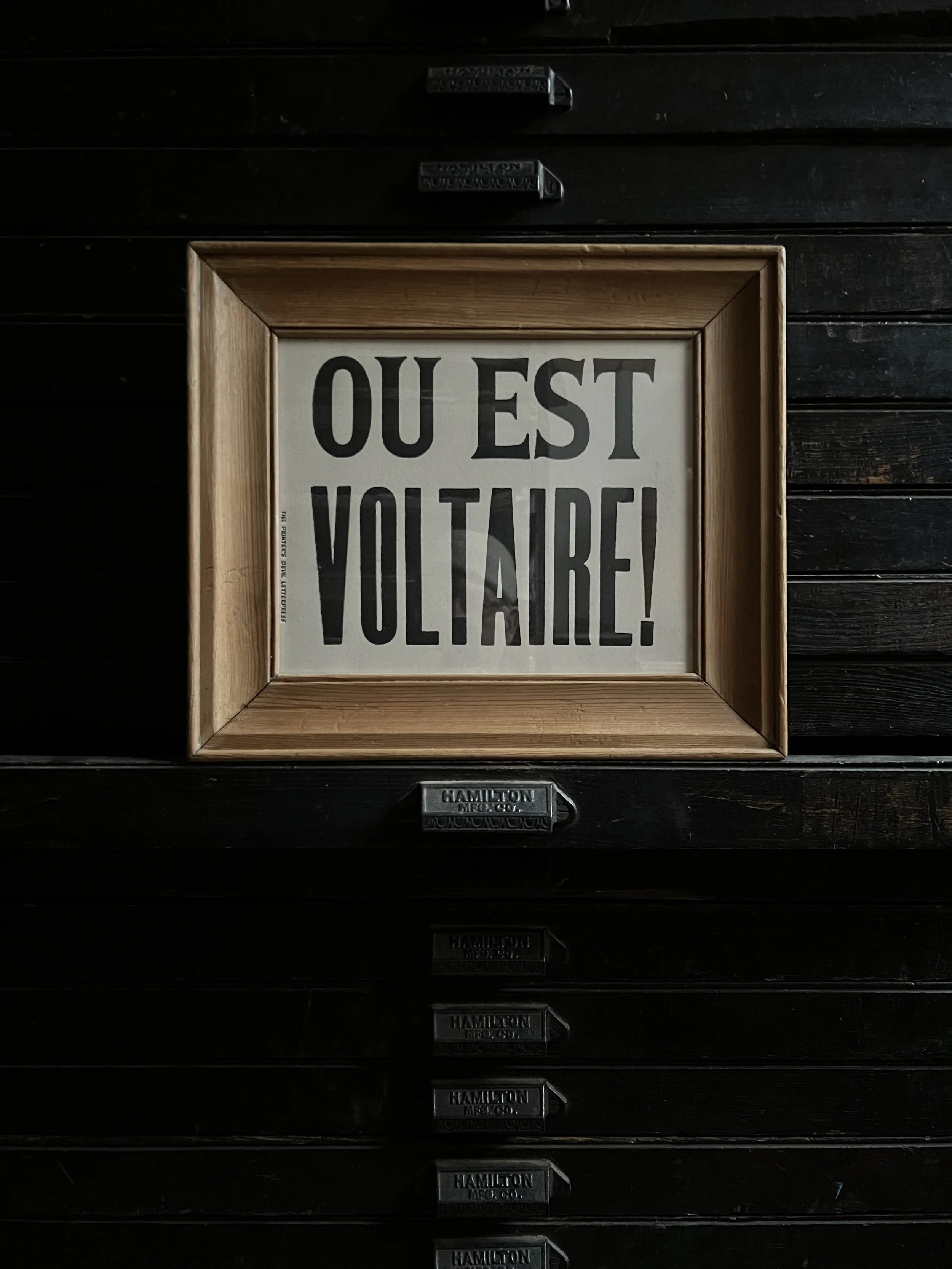 Ou Est Voltaire
