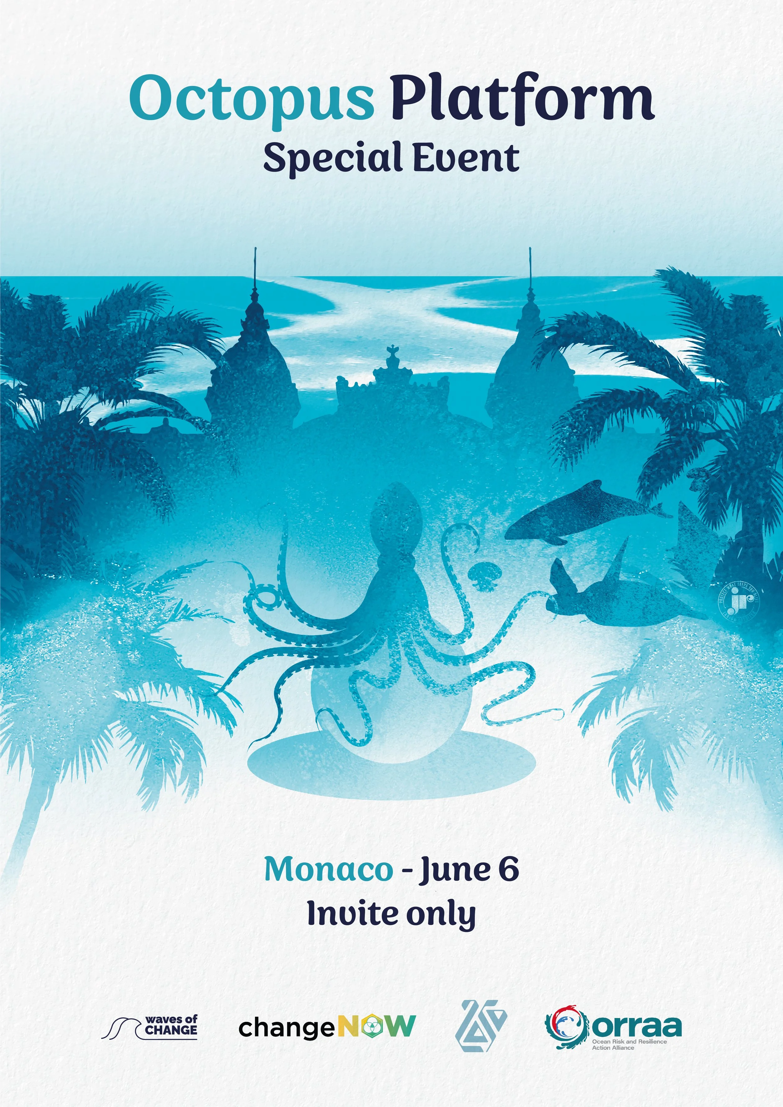 2025 Octopus Platform Monaco Event CI / Artwork by Nina Rossiter