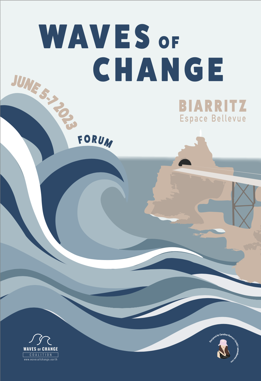 2023 Official Forum CI / Artwork by Caroline Romero Cortell Wave of Sense