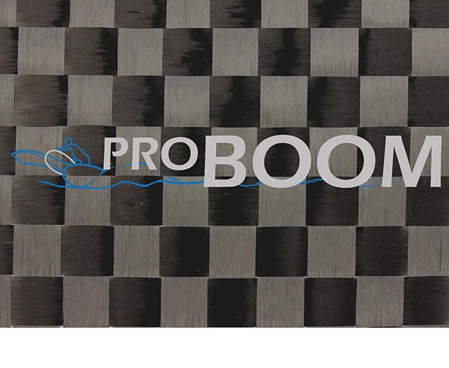 Logo and sticker #proboom #windsurfing #boom #carbon #light