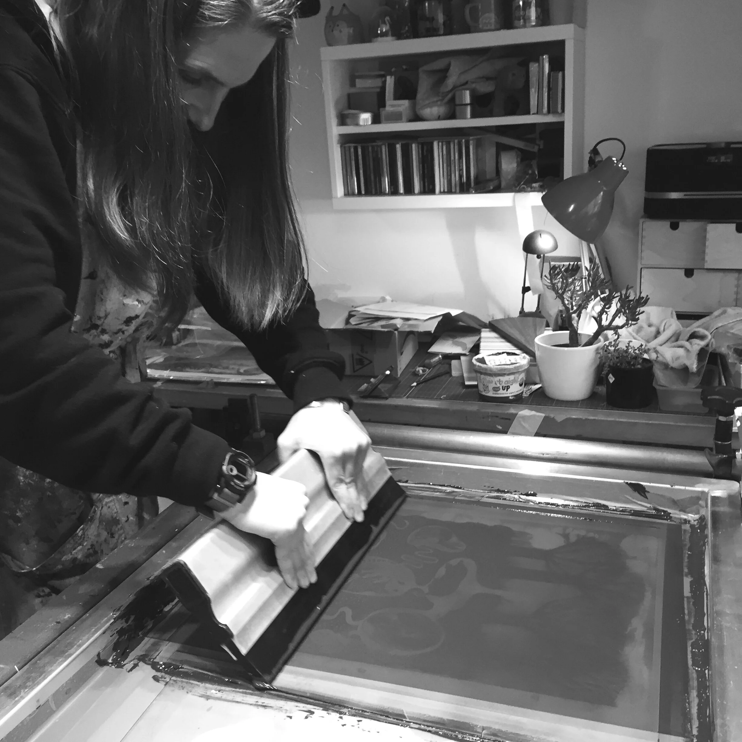 Screen Printing Process