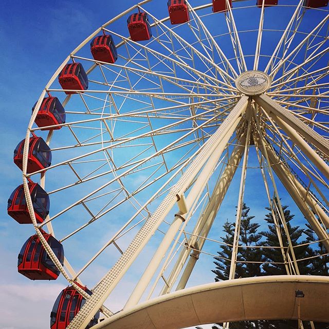 Another beautiful day in Paradise..... #touristwheel #touristwheelfremantle #thisisfremantle