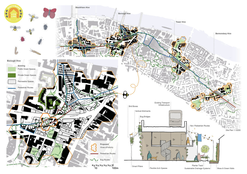 RIBA Competition Low Line, Forge Architects