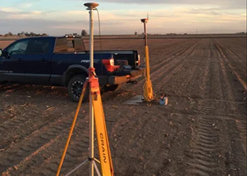 …..and into the field it went for some machine trials. Needless to say the scraper blade stayed sub-6mm (1/4”) repeatable for all of the 3 day job.