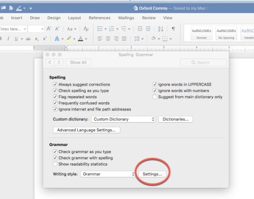 How to Find Missing Oxford Commas Using Microsoft Word — Lainey Cameron ...