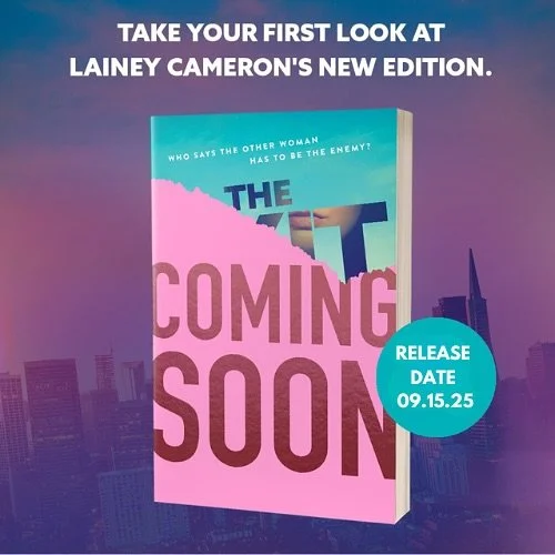 Surprise! My award-winning debut, The Exit Strategy, has a new edition with a sparkly new cover from @damonzacom Design agency. What do you think? 

The new edition is available in ebook, audiobook and paperback starting next Tuesday Sept 15th!

A wi