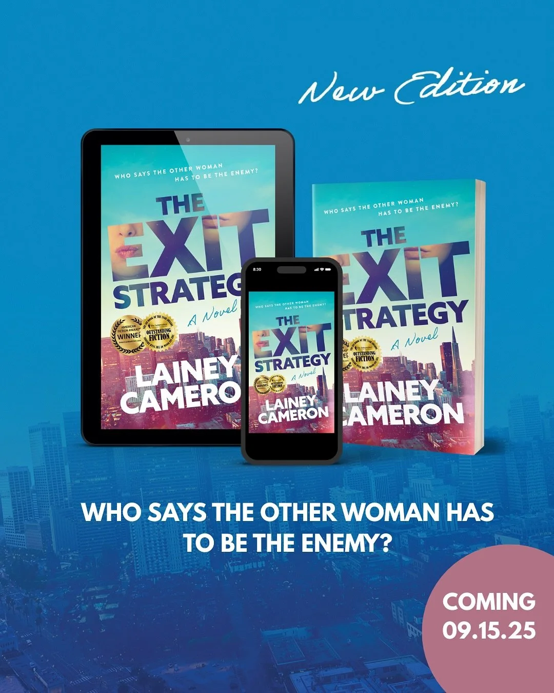 Woo hoo! We have a new cover and edition - going live next Monday! (and available now to pre-order if you&rsquo;d like)

I&rsquo;m excited to have a cover that I feel truly represents the badassery of the powerful women in this novel!

It&rsquo;s bee