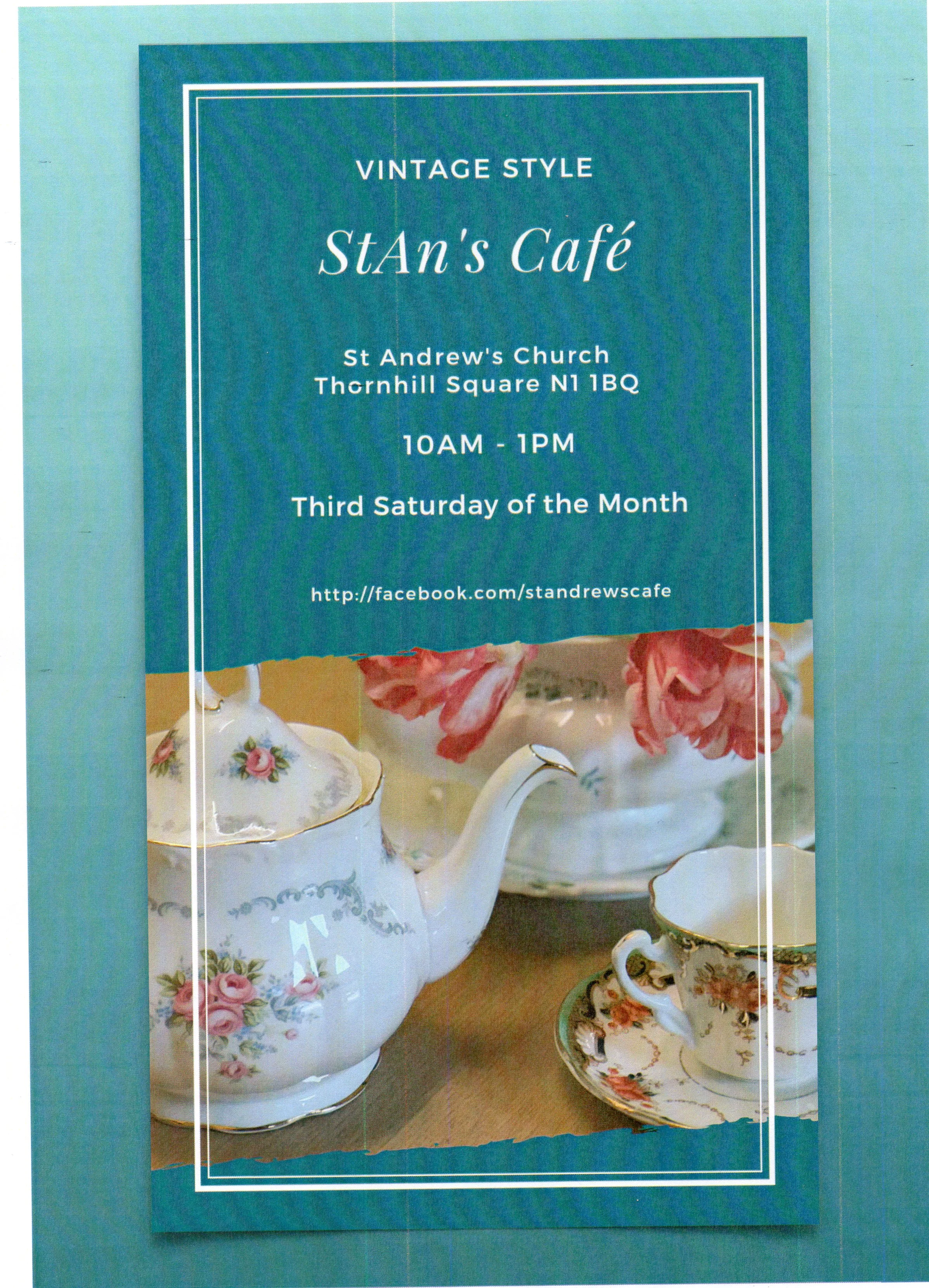 Copy of StAn's Cafe - This Saturday!