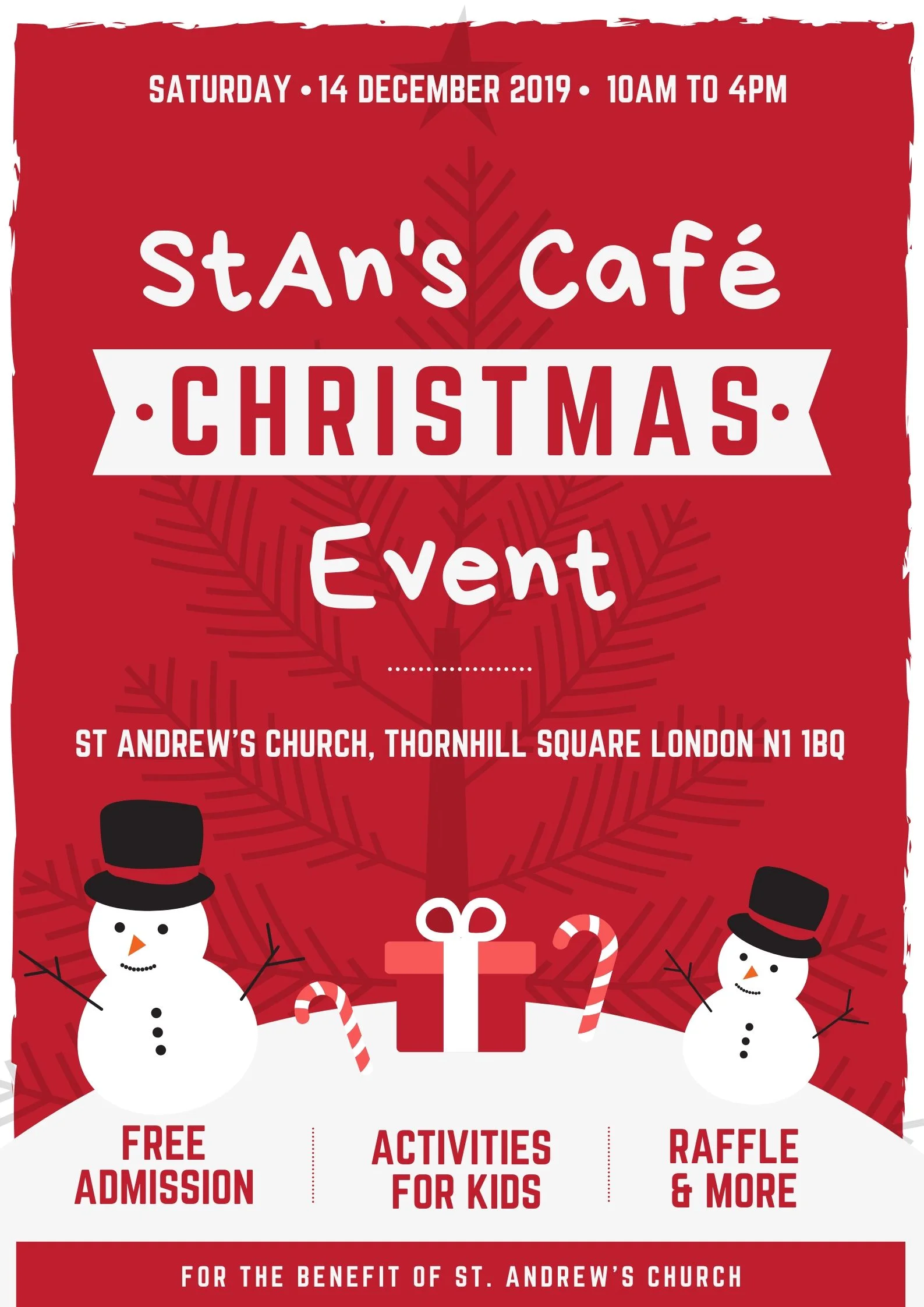 StAn's Christmas Cafe Event