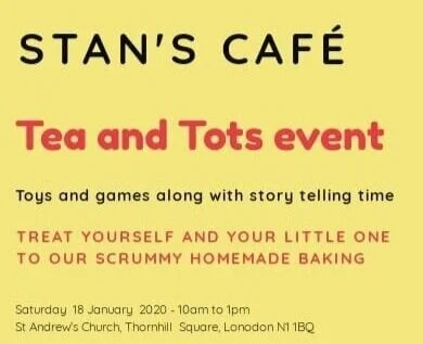 StAn's Cafe & Tea and Tots Event
