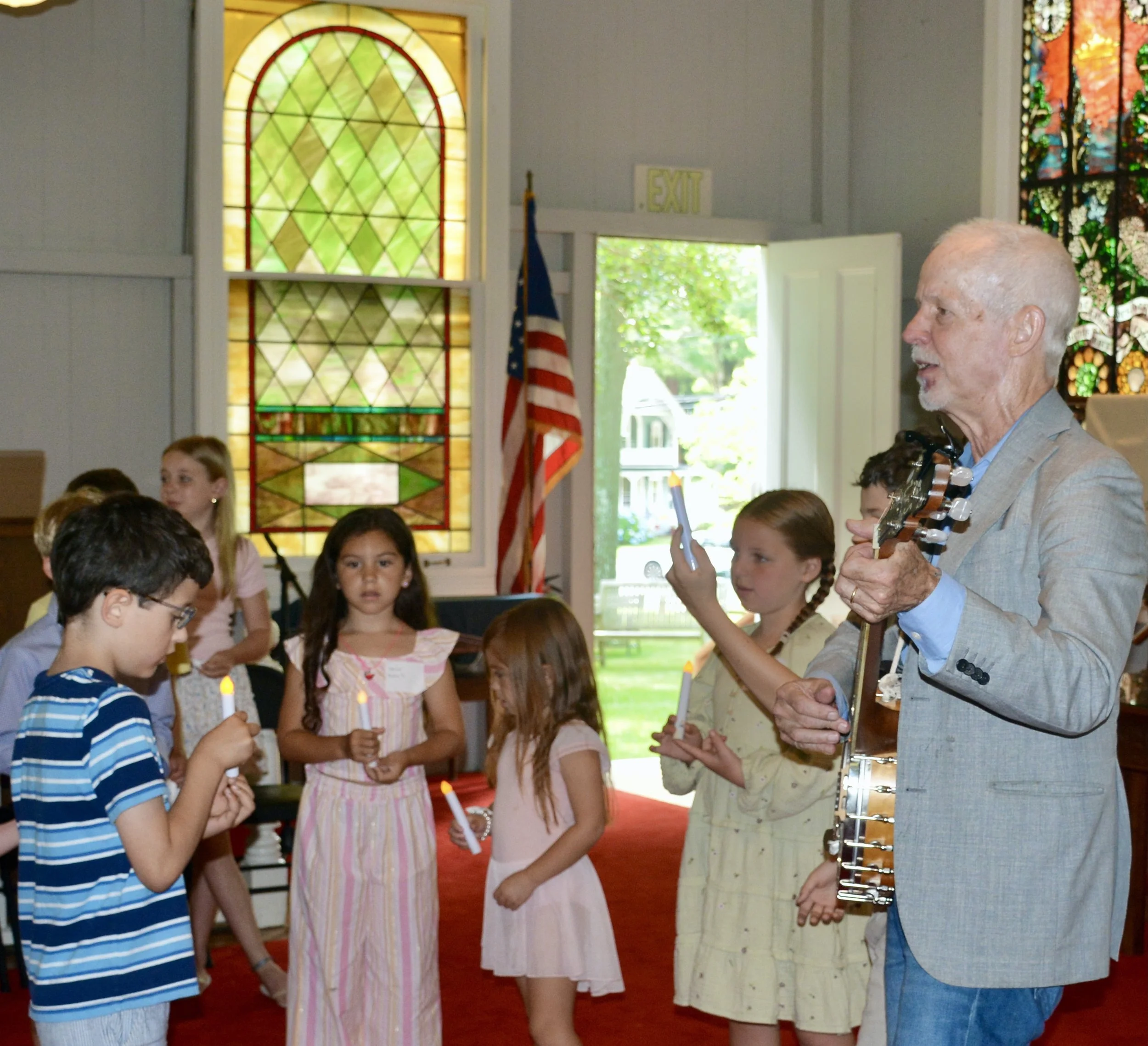 UC Bill Gordh and kids .JPG