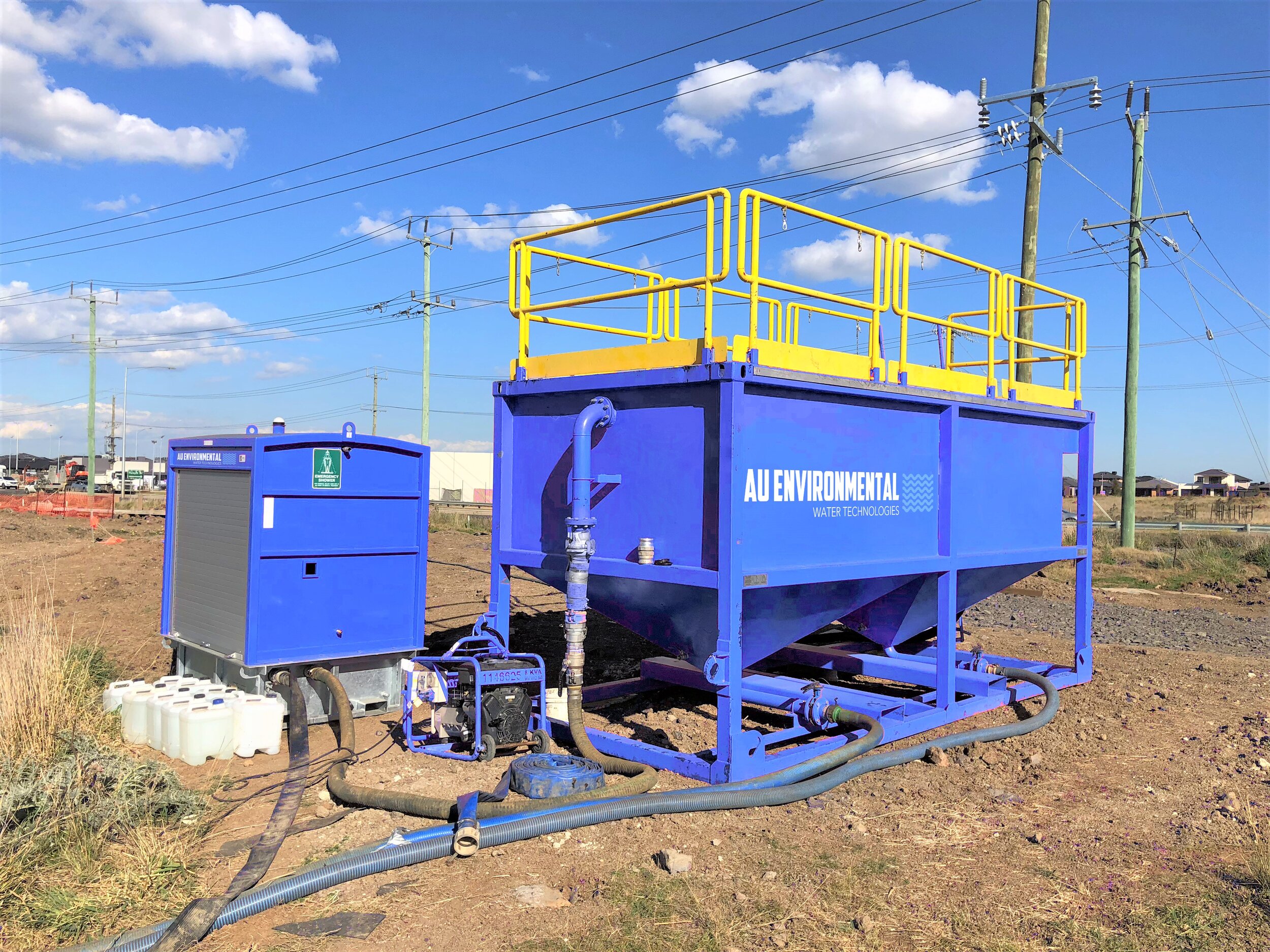   Equipment Rentals   AU Environmental has full range of portable water treatment equipment for rental 