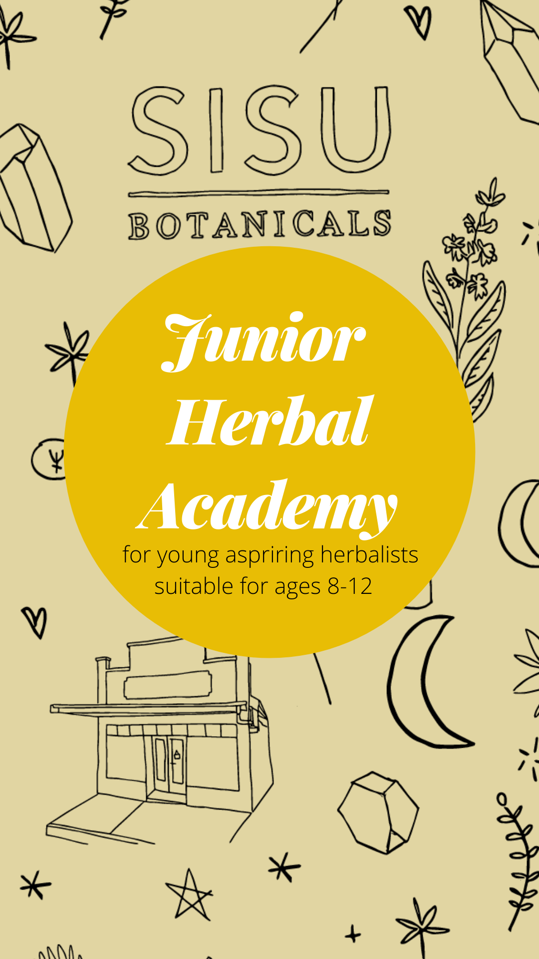 Sisu botanicals Apothecary Junior Acadamy - Christmas online workshop