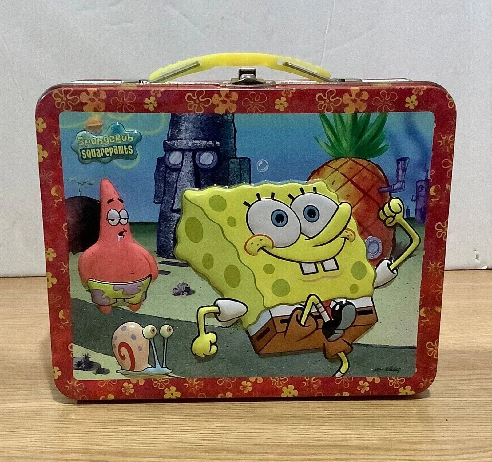 SpongeBob SquarePants and Friends Embossed Tin Box