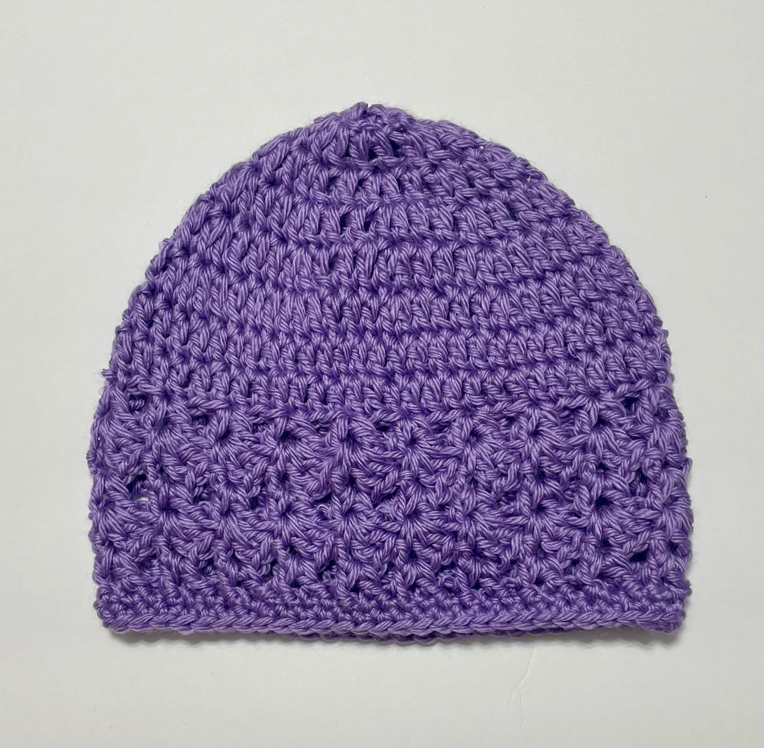 Fanci Lavender Crochet Beanie