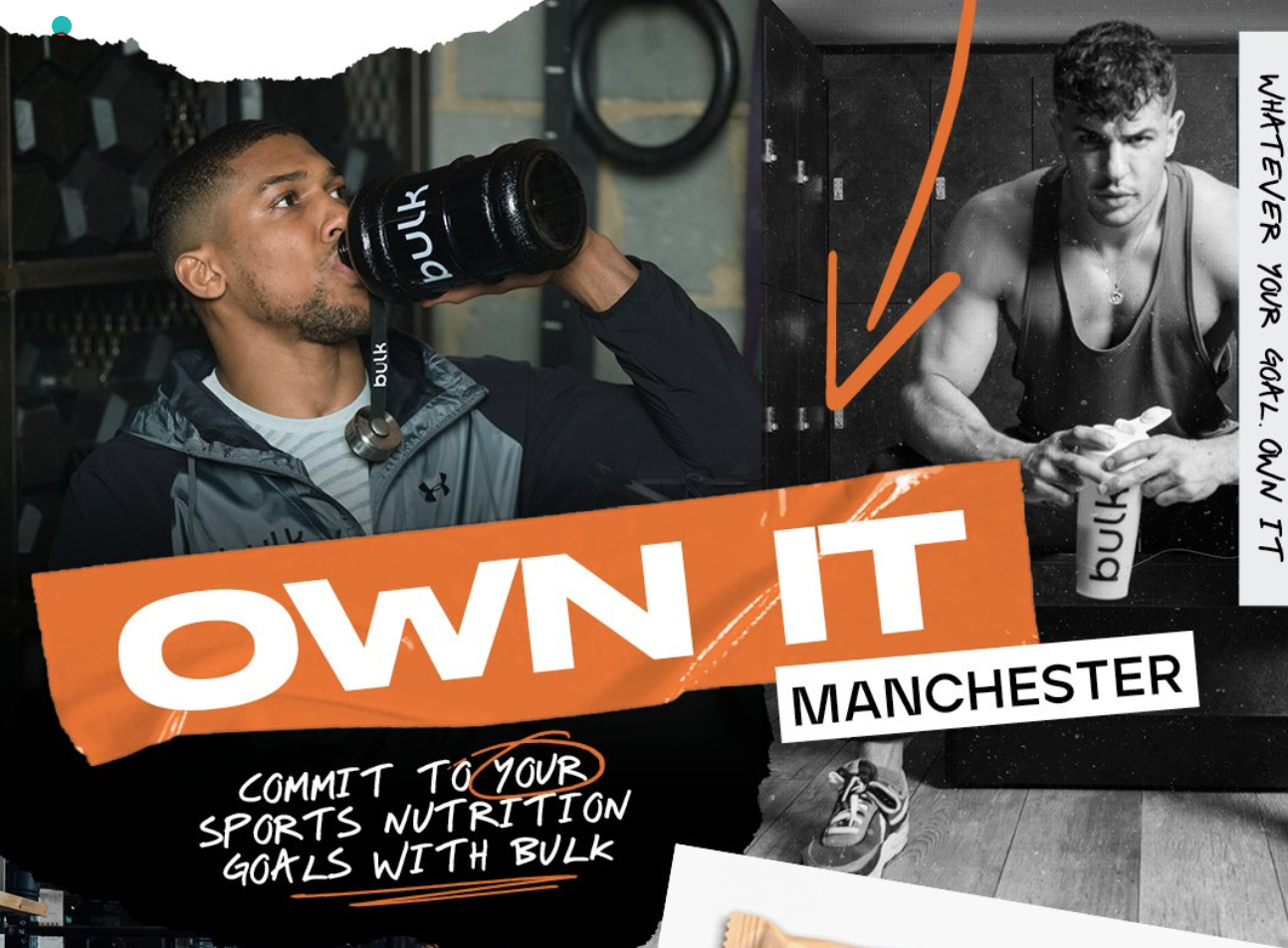 BULK X ANTHONY JOSHUA OWN IT CAMPAIGN