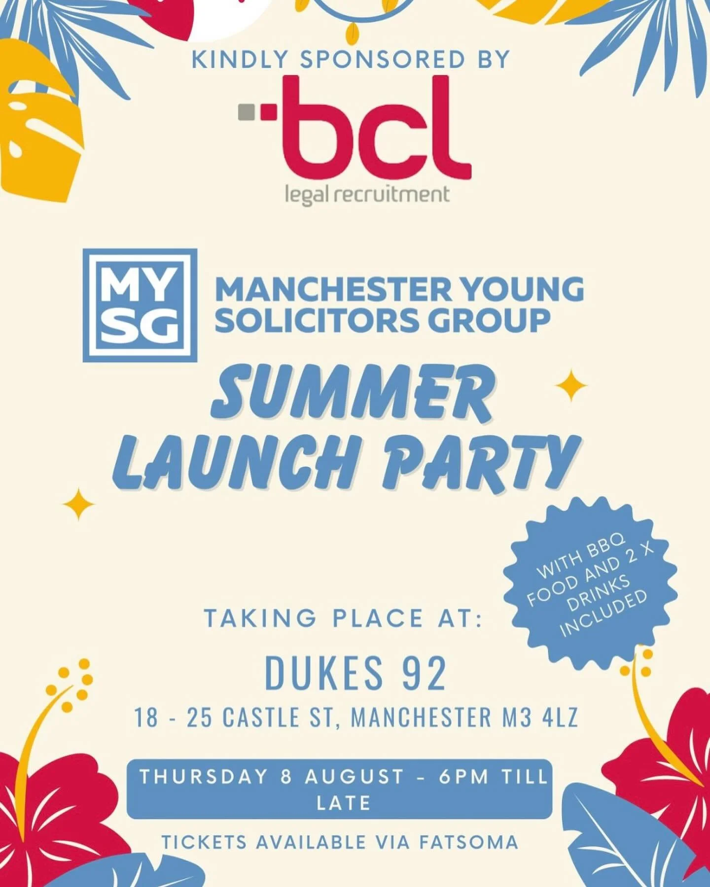 After the sell-out success of our Padel tournament tonight, we are so excited to invite you all to our Summer Launch Party at @dukes_92 on Thursday 8 August, kindly sponsored by @bcllegallife 🌞💃✨ 

Join us for an unforgettable evening where we have
