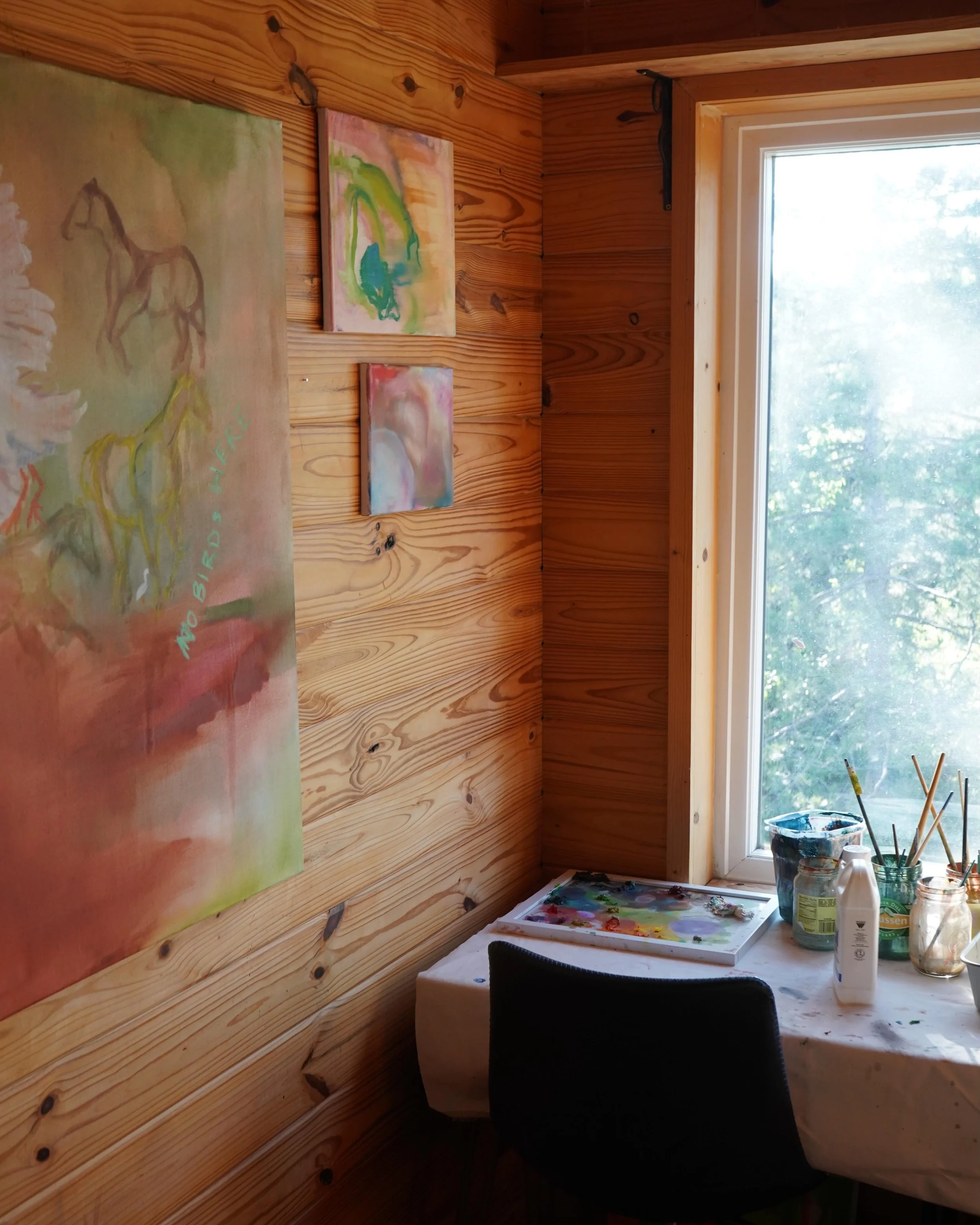 Works in progress &mdash; probably going to stay that way for awhile!! ✨✨

#oilpainting #worksinprogress #artiststudio