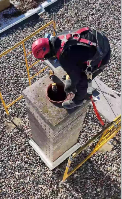 Chimney Liner Installation at St. Mary’s Greek Orthodox Church: Ensuring Safety and Warmth