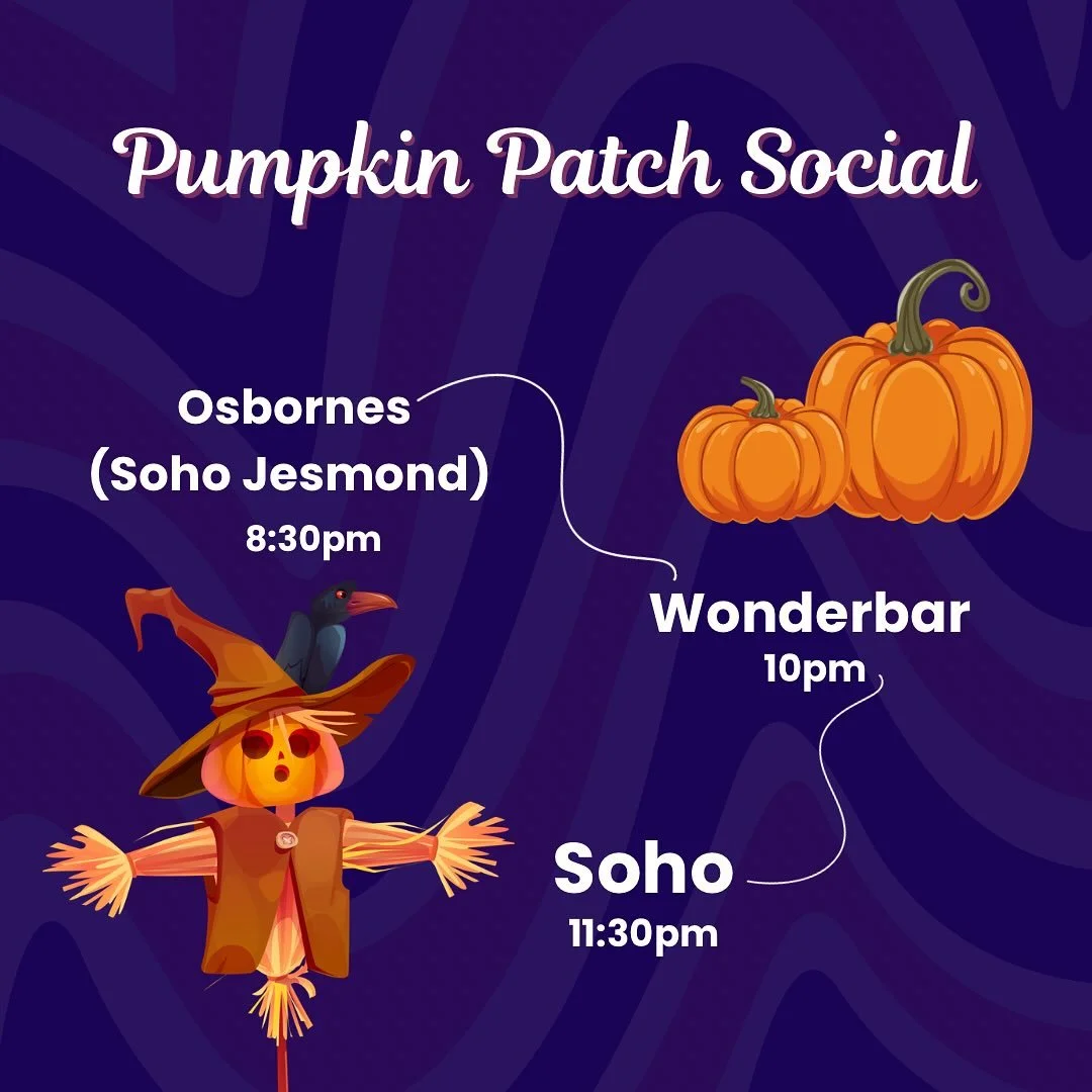 The route for Wednesday 29th October has dropped! Can&rsquo;t wait to get our spook on this Halloween with you all...
REMINDER: this week is blackout week for soho cards so you&rsquo;ll need to buy a ticket for when we go to soho! We&rsquo;ll see you