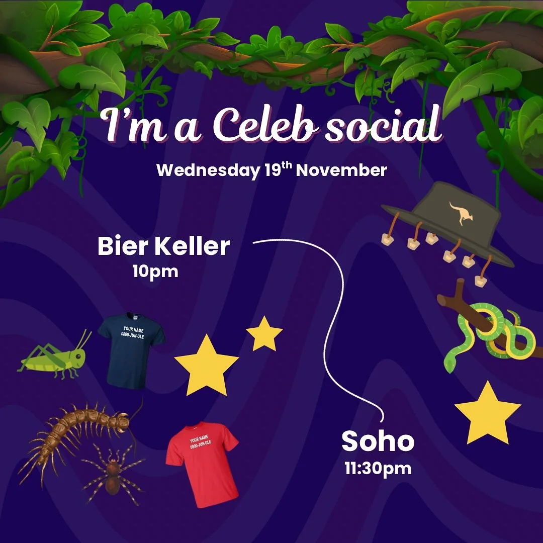 Here&rsquo;s your route for this Wednesday! We&rsquo;ll see you in the jungle 🐛🪳🐜❤️