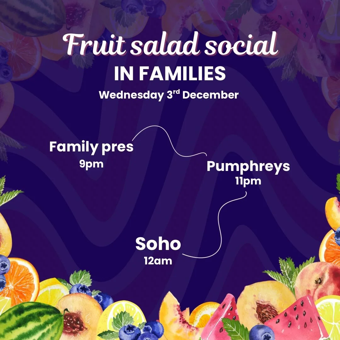 Here&rsquo;s our route for this week&rsquo;s social! It&rsquo;s a family social so please check your WhatsApp groups for what fruit you are to make up our fruit salad! 

Reminder that everything starts later again this week due to the rearranged jazz