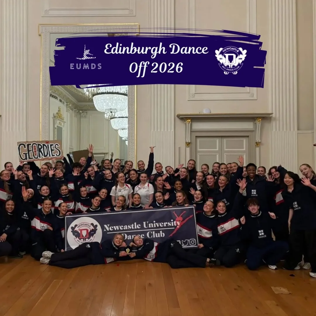 Edinburgh comp photo dump! 🌟

This weekend our intermediate and advanced competition teams represented Newcastle University at Edinburgh Dance Off 2026!! Everyone was SO amazing and it was the best start to comp season, bringing multiple trophies ba