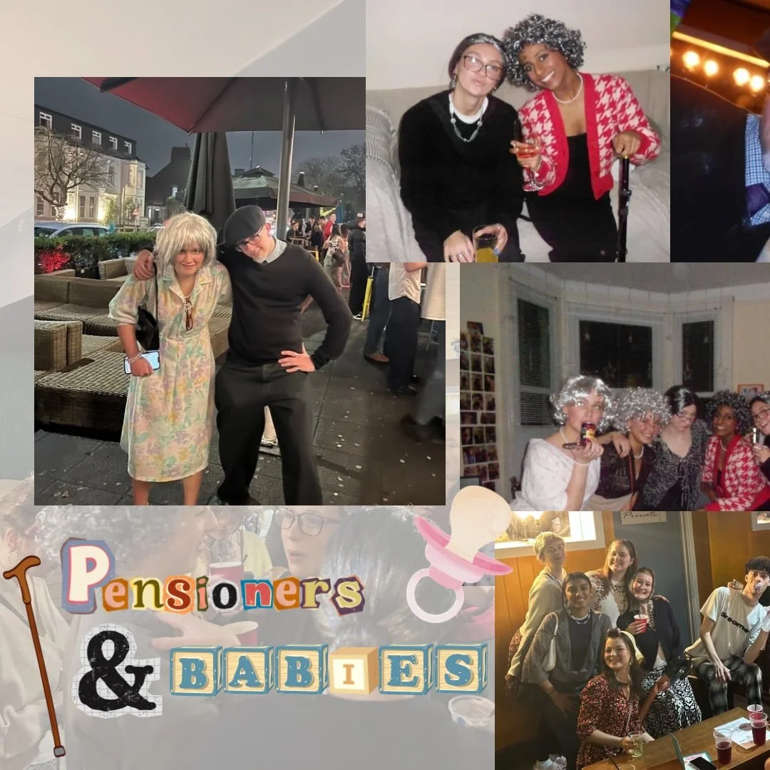 Delayed photo dump from our pensioners and babies social! We had soooo much fun 🌟