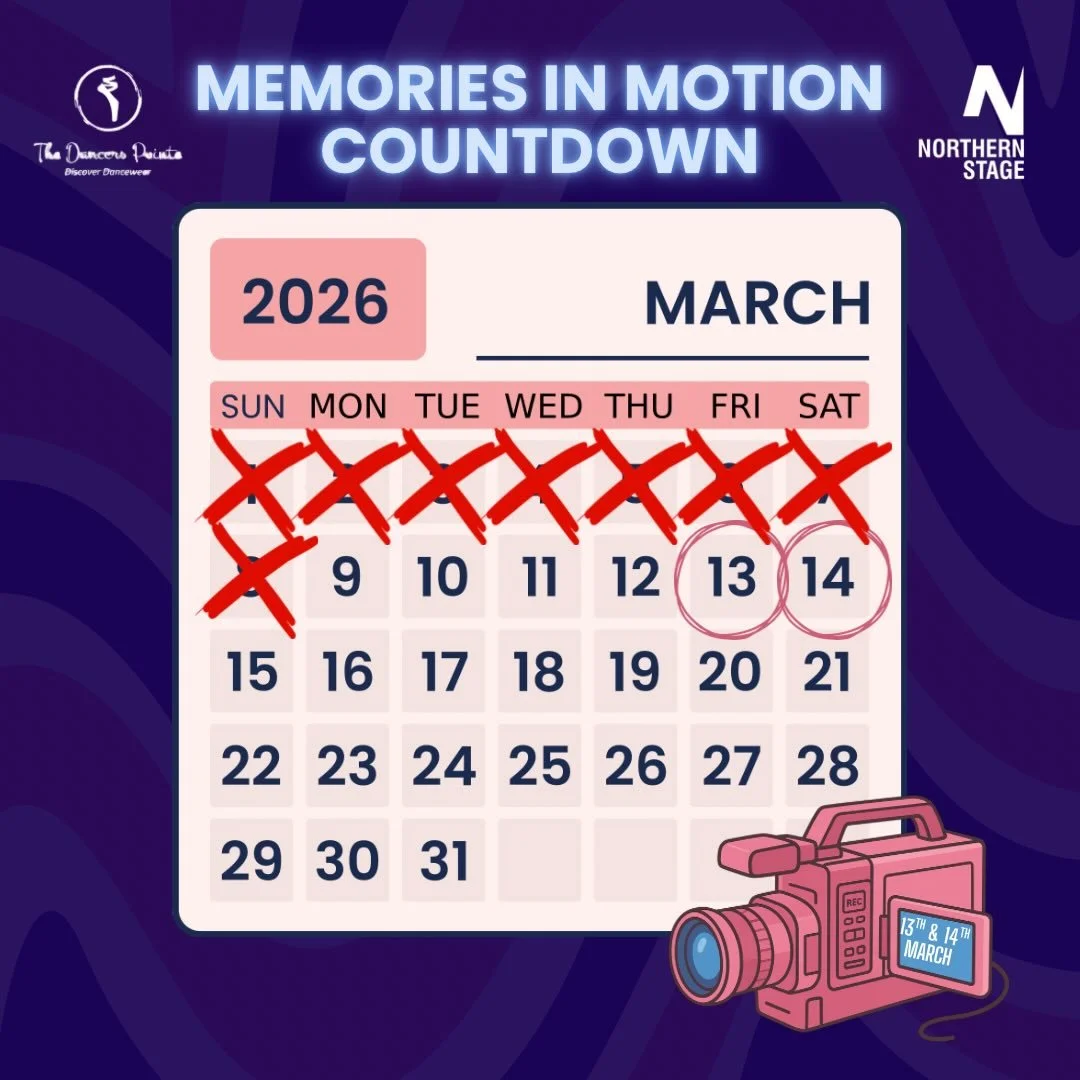 🗓️Day 8 show countdown! 

Dress run edition! Get into the groove of our show next Friday and Saturday to see our memories in motion! 

We have limited tickets for our Saturday night show, and the other shows still have some tickets remaining! So mak