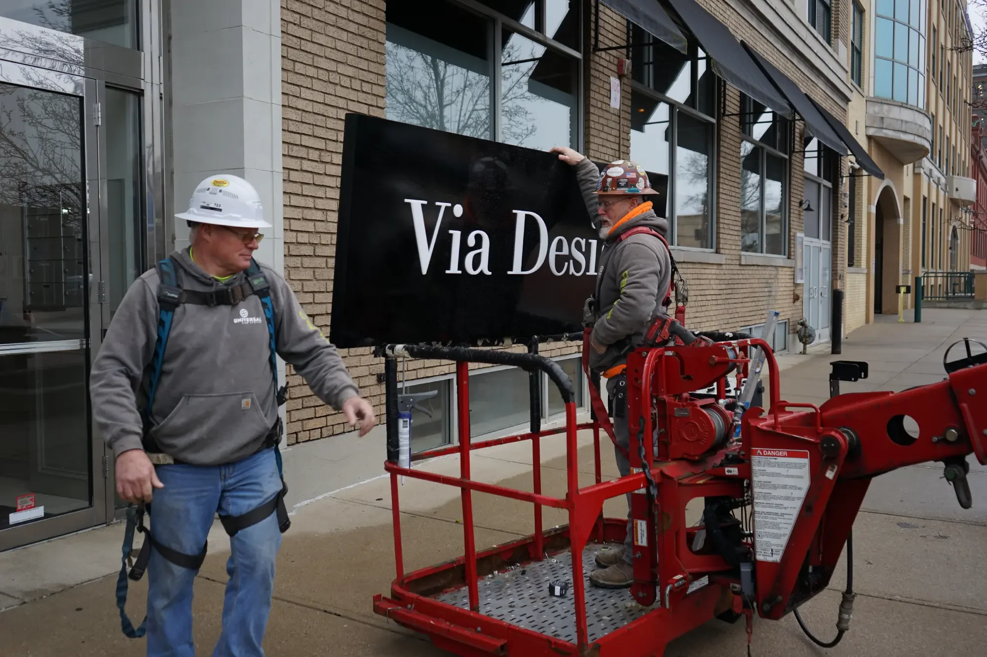 Via Design’s New Sign