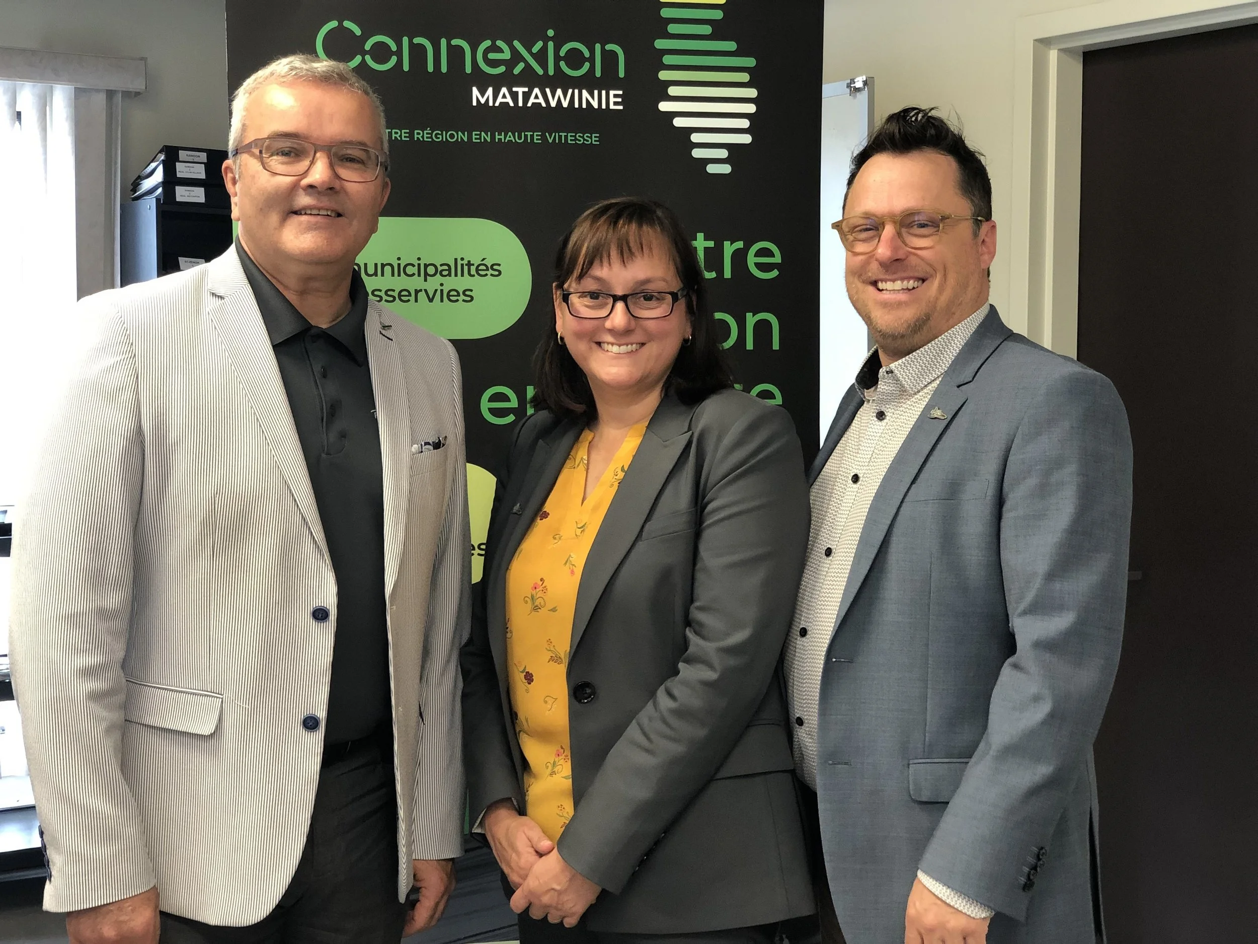 Connexion Matawinie dévoile le plus grand projet  de fibre optique en région du Québec!