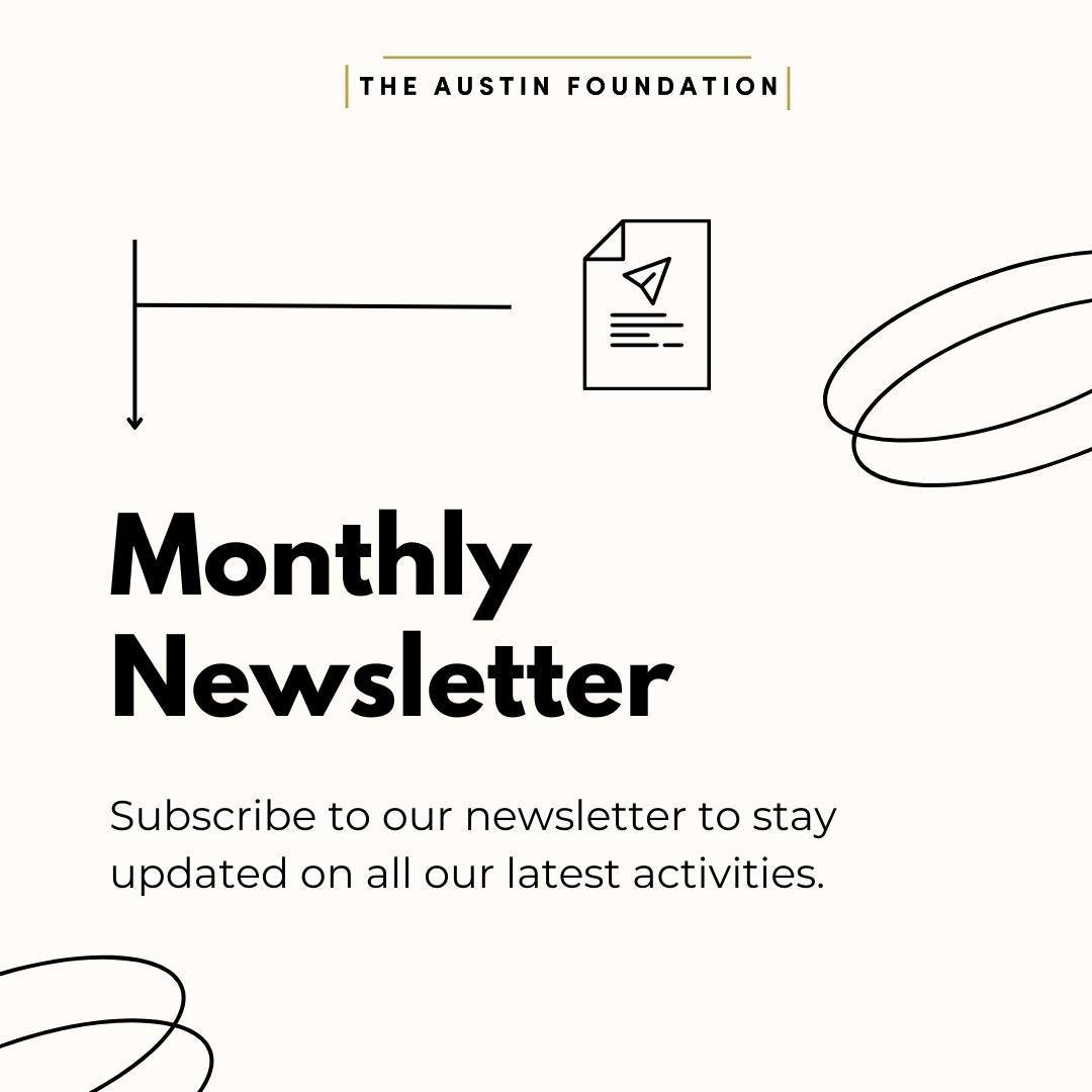 Exciting things are on the horizon at The Austin Foundation and we can't wait to share them with you!  Behind the scenes, we&rsquo;re bustling with new projects and upcoming events that promise to make a big impact. 

Want to be the first to know? Si