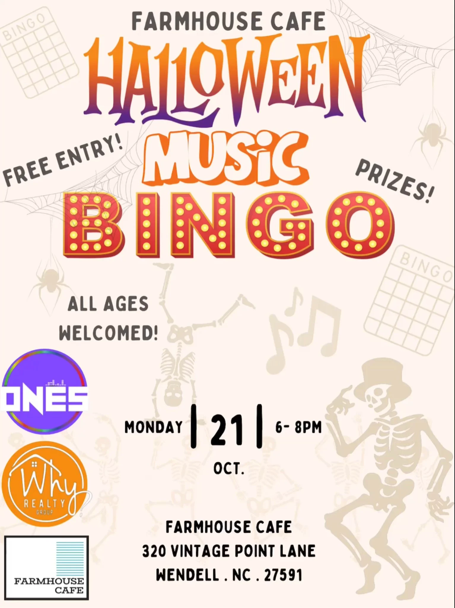🎃 HALLOWEEN MUSIC BINGO 👻