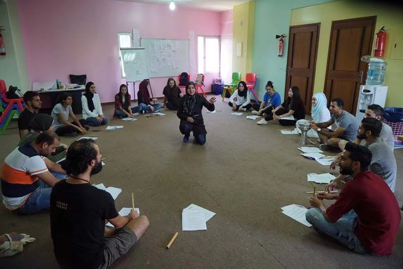Training at Ruwwad centre in Tripoli