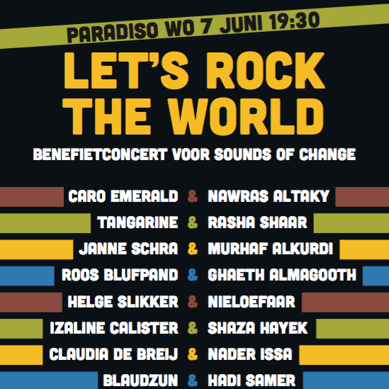 Let's Rock the World - Sounds of Change in Paradiso 